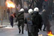 disturbios en Atenas